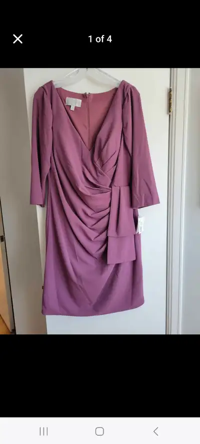 Oleg Cassini dress. Size 16. New, never worn., View more