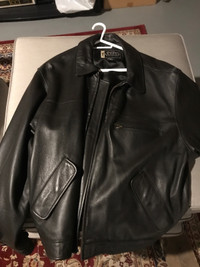 Mens leather jacket 