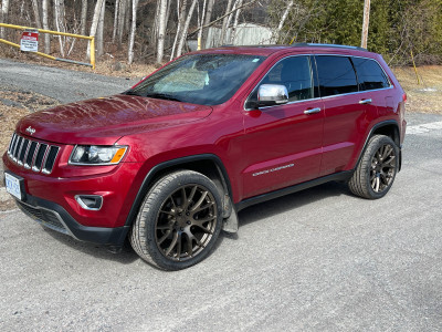 2014 Jeep Grand Cherokee Limited on new 22s