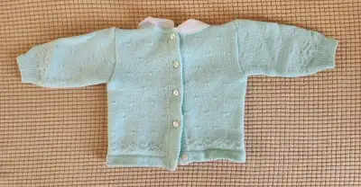 Brand New Newborn Merino Wool Lime Green Top, View more