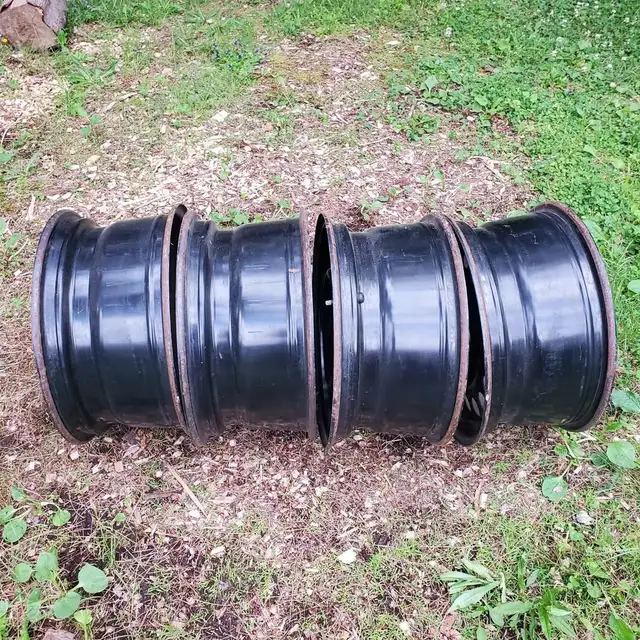 Aluminun & steel rims, center bore, machinist, 225-55-R18 98H in Tires & Rims in Bridgewater - Image 3