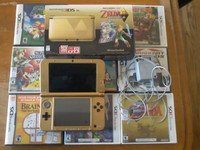Nintendo 3DS XL Legend of Zelda Limited Edition CIB and games