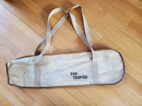 Sac de transport vintage canvas carrying bag 'The Tripod'