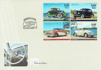 ALAND (FINLAND). FDC/PLI "OLD CARS/VIELLES VOITURES", 2005.