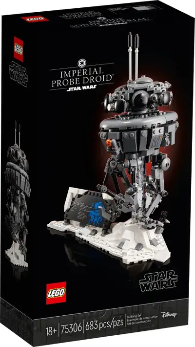 LEGO Star Wars 75306 Imperial Probe Droid (2021) 683 Pcs, View more