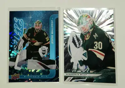Etobicoke P/U Jesper Wallstedt Dazzler rookie '25 + '26 Outburst, View more