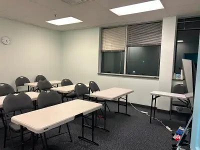 Two private office/classroom spaces available for rent on the 2nd floor of 1453 Cornwall Rd, Oakvill...