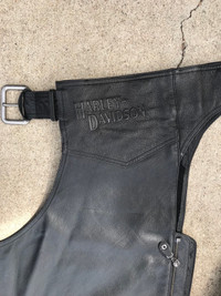 Harley Davidson leather Chaps 2 XL