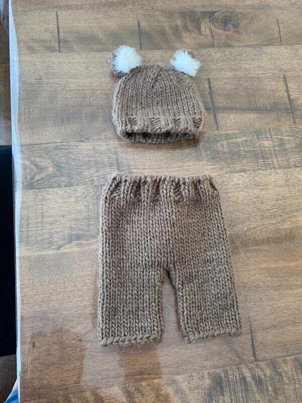 Habit ours brun photo de naissance bébé dans Vêtements - 0 à 3 mois  à Ville de Québec