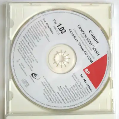 CanonScan 5000 / 5000F Ver. 1.02 English or Portuguès Brasileiro, View more