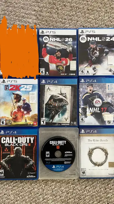 PS4/PS5 games, View more
