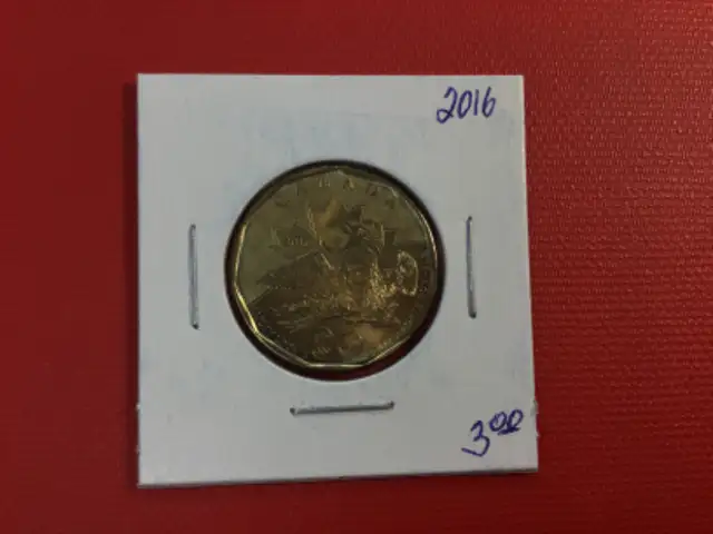 201   6 Canadian 1 Dollar  Coin in Arts & Collectibles in Mississauga / Peel Region - Image 2
