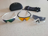 Set of Oakley M frame sunglasses 