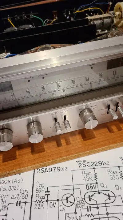 Vintage Japanese Receivers. Repair, restoration, cleaning. Bringing back to factory specs as close a...