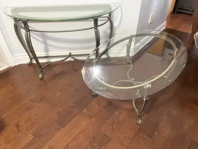 Coffee table and side table set, View more