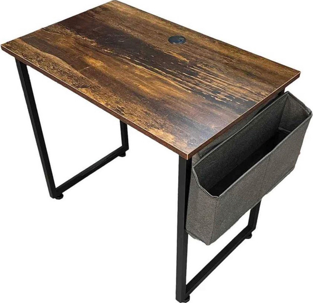 Computer Desk, 80 x 50cm Modern Style Study Desk with Side Stora in Desks in Oshawa / Durham Region