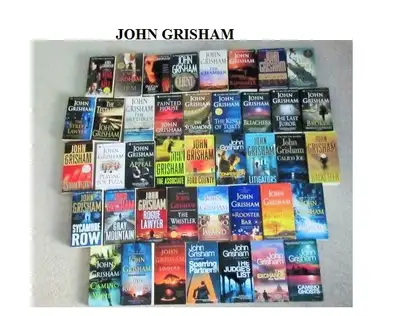 John GRISHAM…. Paperback Selection, View more