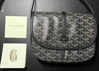• Condition: 10/10 • Color: Black with Goyard monogram • Material: Canvas and leather • Features: Ad...