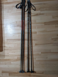 2 pairs of ski poles