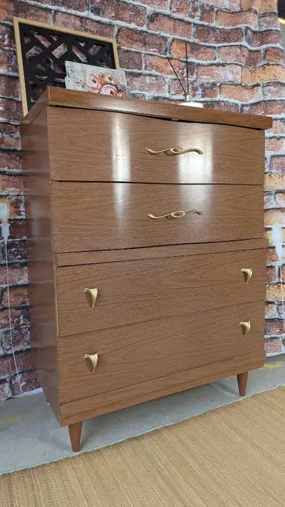 MCM TALLBOY CHEST OF DRAWERS DRESSER. CAN DELIVER, View more