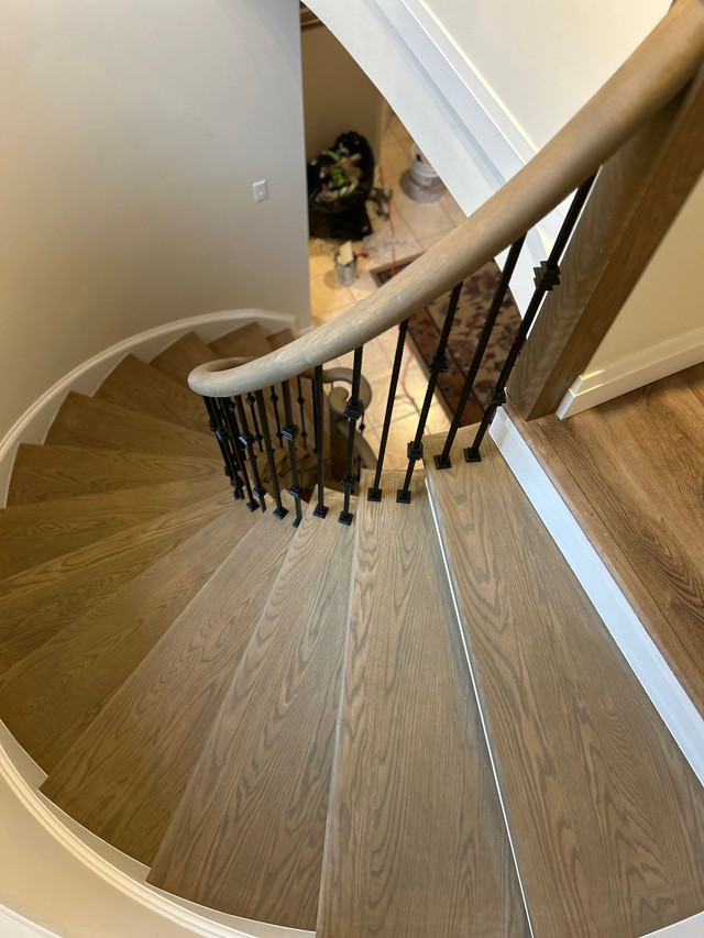 Hardwood, staircase Installation and Refinishing  in Renovations, General Contracting & Handyman in City of Toronto - Image 2