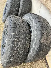Tires and rims. 