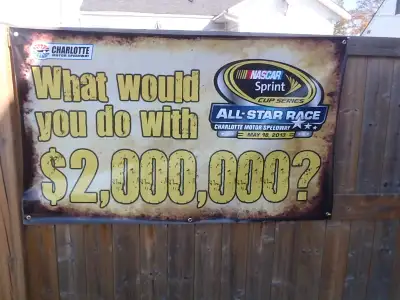 Nascar Banner.  3 x5, View more