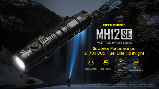 NITECORE MH12SE 1800 Lumen USB-C Rechargeable led flashlight in Other in City of Toronto - Image 2