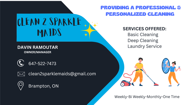 Cleaning/Maintenance Services522604429695395841