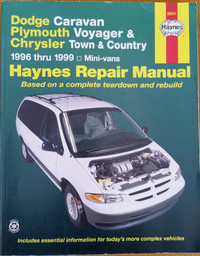 Shop manual - Livre mécanique Dodge Caravan