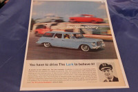 1961 Studebaker Lark Wagon Original Ad