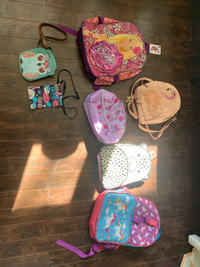 Backpacks and lunchboxes 