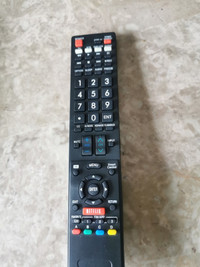 Sharp LED TV remote, 40 to 70 inch TV