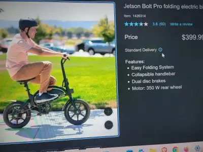 Jetson bolt Pro Electric Bike, New Adult Push Scooter, View more