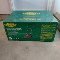 YARDWORKS 8A ELECTRIC LAWN MOWER BRAND NEW IN BOX
