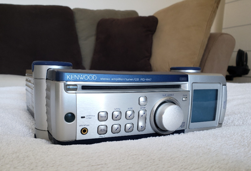 KENWOOD stereo 懐かし amplifier cd rd-vh7pc