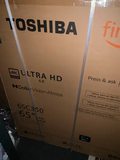 65 inch tv, brand new in box, never opened