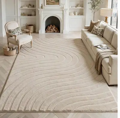 famibay Area Rug 8x10 for Living Room, Beige Neutral Washable , View more