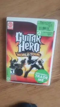 Guitar hero world tour Nintendo wii 