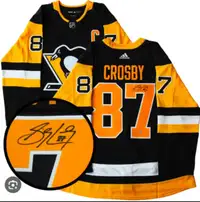 Sidney Crosby Autographed Jersey (Frameworth Certificate)