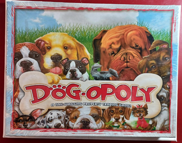 DOG-OPOLY Board Game, Monopoly Themed Game (New & Sealed) in Toys & Games in City of Toronto