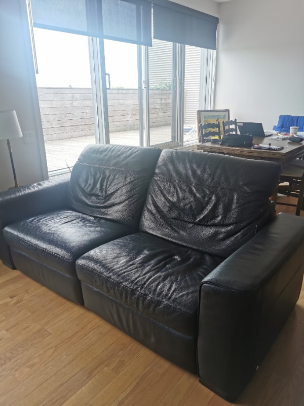 Sofa cuir Natuzzi relax Sofas et futons Ville de Montréal Kijiji