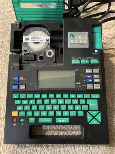 Telecom/Electrical Label Printer. $20
