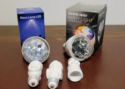 Disco Bulbs and Keyless Current Taps, View more