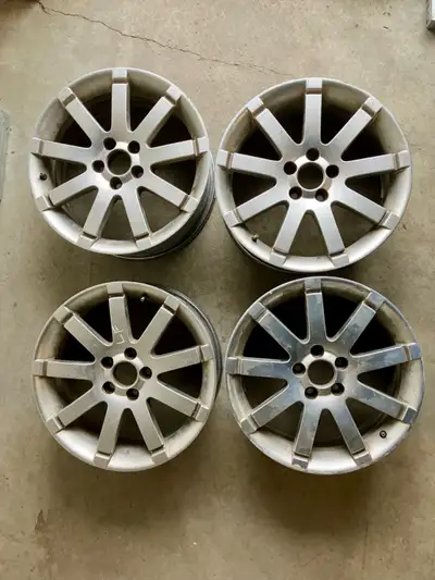 Put your Winter Tires on these Original Volvo Alloy Rims and your car will look great! Way better th...