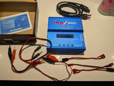 80W IMAX B6AC Balance Battery Charger B6 AC Nimh Nicd lithium Battery Balance Charger Discharger wit...