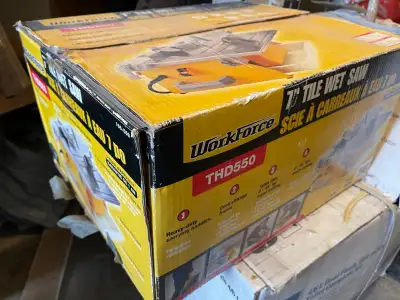 7" ceramic tile wet saw  (electric powered), View more