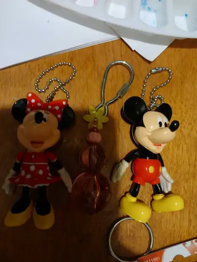 mickey and Minnie keychains, View more
