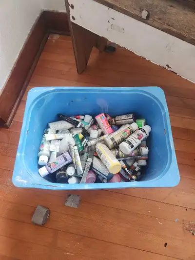 bucket of paints, View more