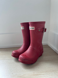 Hunter Rain Boots - Size 9  (2-3 Years)